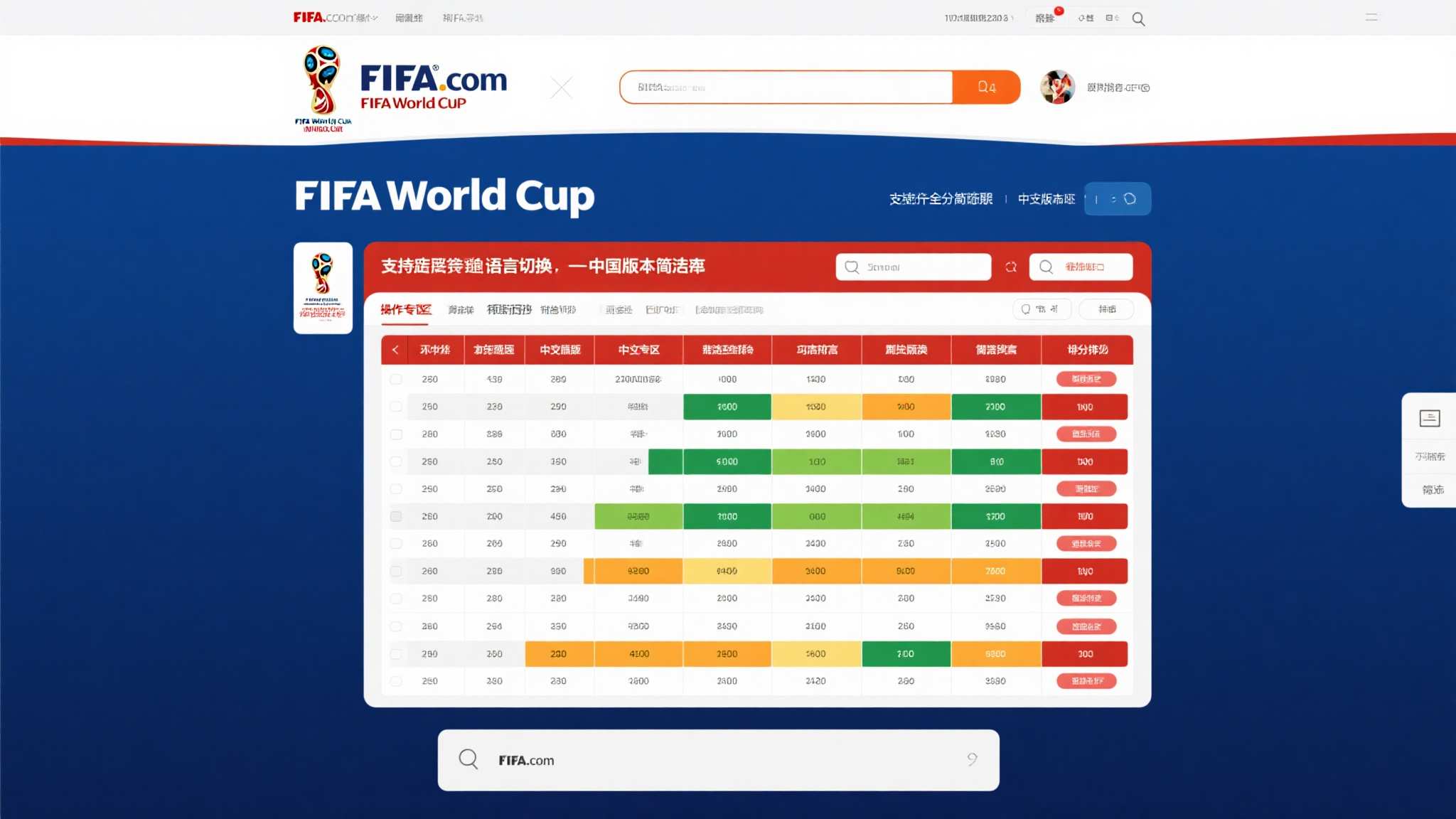 世界杯直播额 产品服务